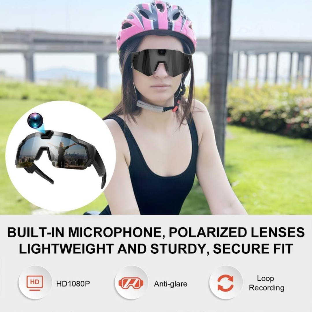 Smart camera glasses