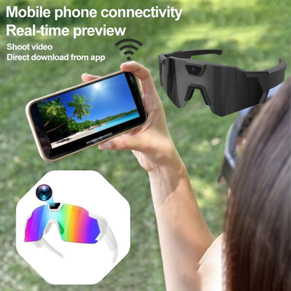 Smart camera glasses